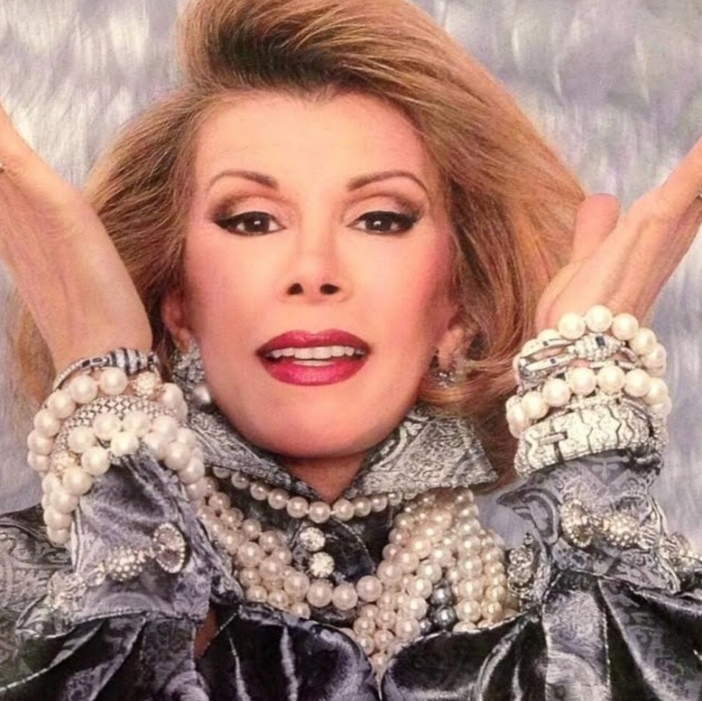 Joan Rivers Gold Snake Necklace